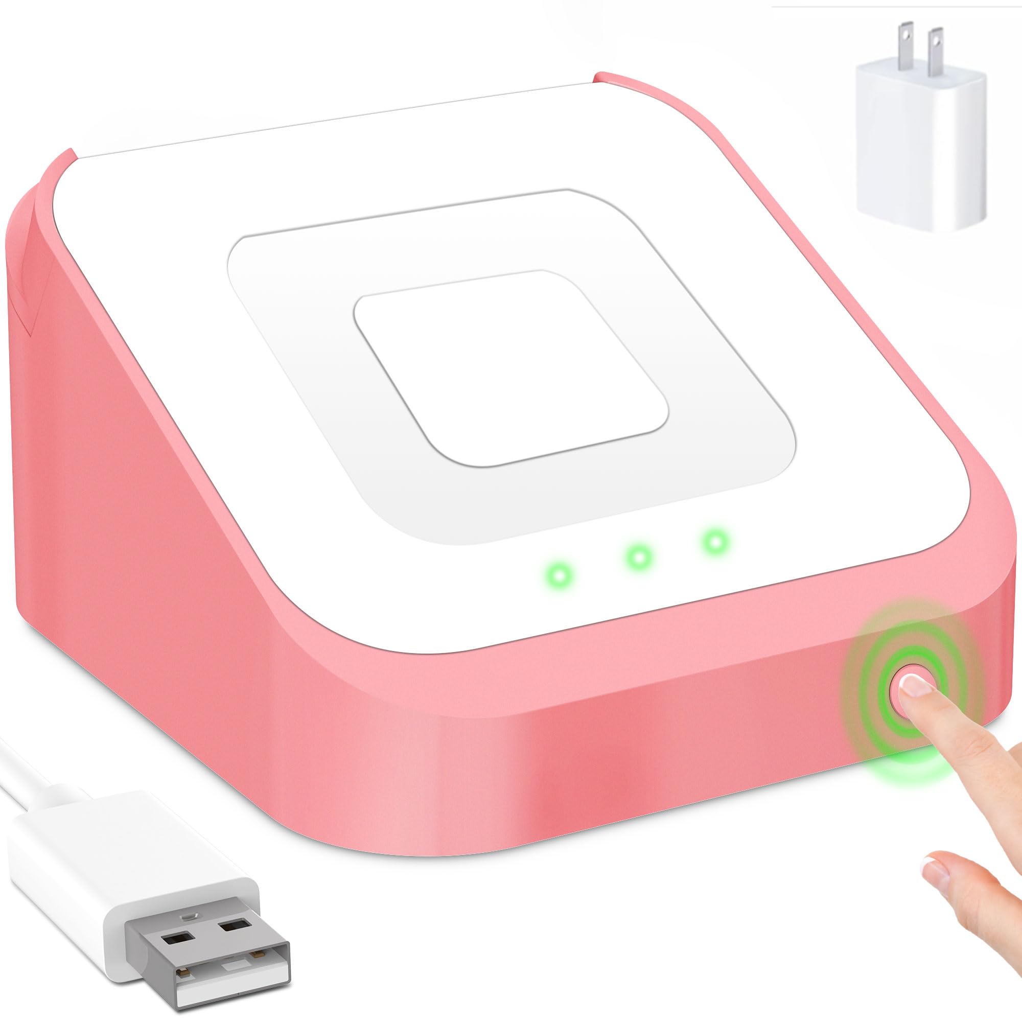 Square Dock Compatible With Square Reader 2Nd Generation, Holder Stand For Square Card Reader 2Nd Gen., With Smart Anti Sleep Bu